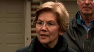 Elizabeth Warren aligns with Trump on Syria