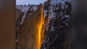 ‘Firefall’ is back and glowing at Yosemite National Park