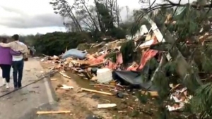 5 minutes of warning, then tornadoes so powerful they killed 23 people in Alabama