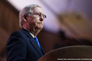 Mitch McConnell just dared Democrats to keep pushing impeachment