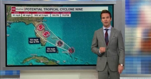 A tropical storm is likely to form soon near the Bahamas islands that Dorian ravaged