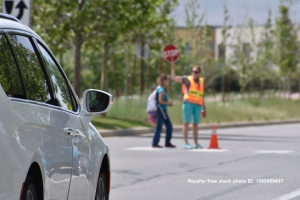 A crossing guard is dead and drivers are being reminded to pay attention.