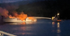 The search has been suspended in the deadly dive-boat fire off California coast