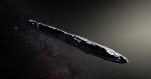 Here is the first observed interstellar object in solar system