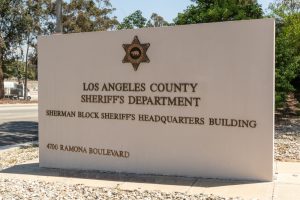 The Los Angeles County Board of Supervisors is freezing a big chunk of the sheriff’s budget.