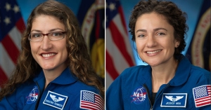 The first all-female spacewalk is scheduled for this week