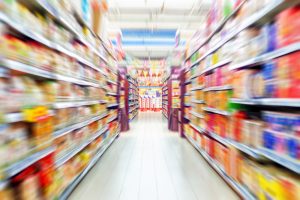 A supermarket in San Francisco had a major cleanup on aisle 10.