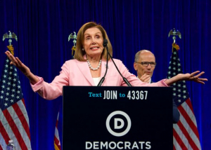 Pelosi squeaks by- still Speaker of the House. Her control narrows significantly.