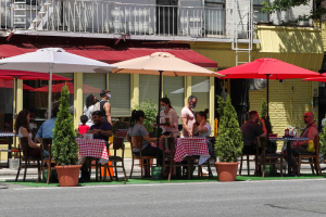 Outdoor Dining Returns To Pasadena, Long Beach