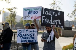 Vaccination Deadline Nears For L.A. City Employees Or Be FIRED