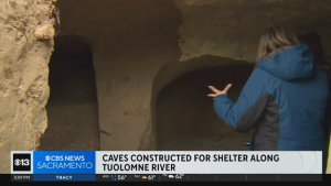 Homeless Found Living in Caves Along California River