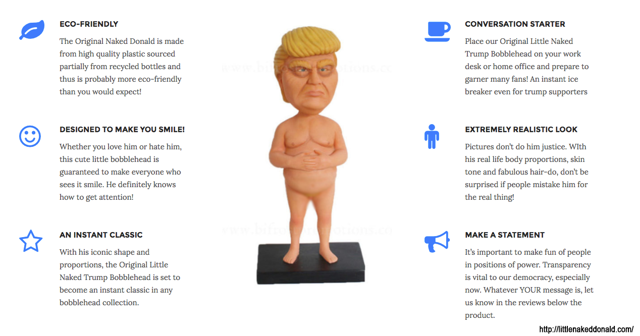 Naked Trump bobbleheads now on sale – KABC-AM